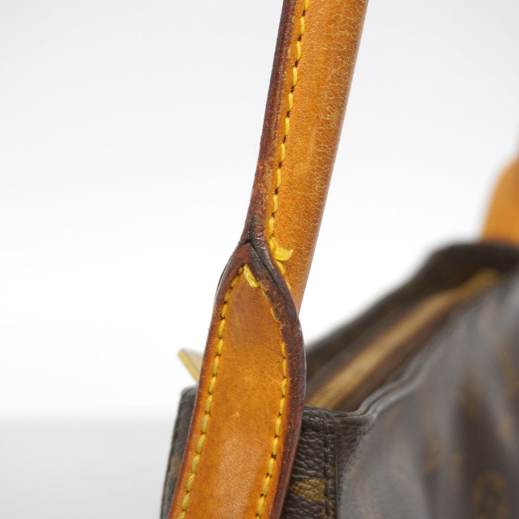 Louis Vuitton Shoulder Bag Monogram Looping MM Brown — view 8