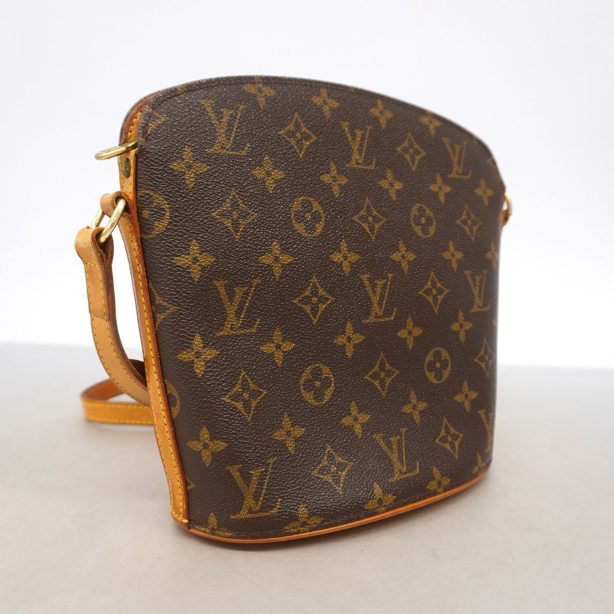 Louis Vuitton Shoulder Bag Monogram Drew Brown — view 2