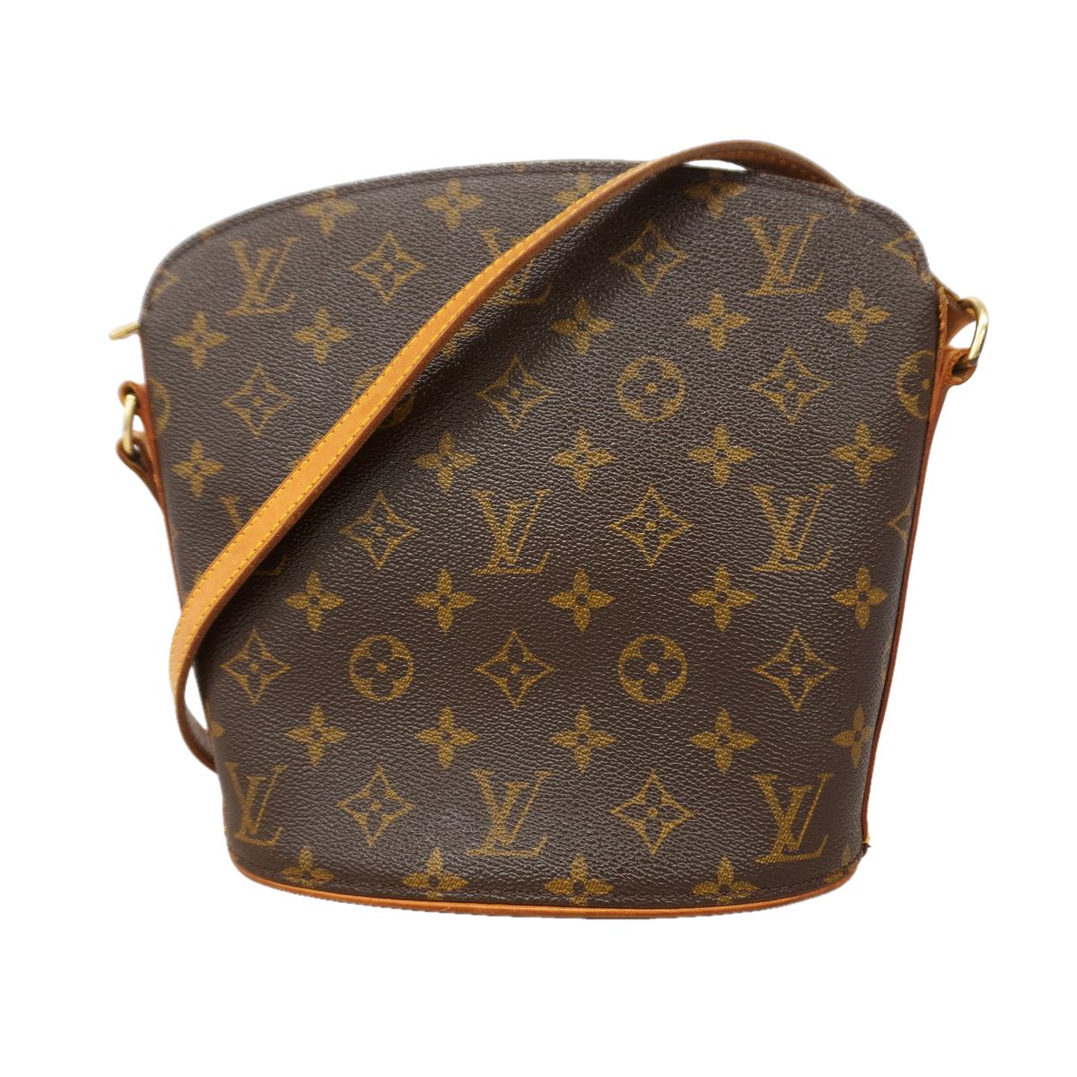 Louis Vuitton Shoulder Bag Monogram Drew Brown
