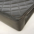 Chanel Tote Bag Quilted Lambskin Black Gold — view 6