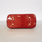 Louis Vuitton Handbag Vernis Alma BB Rouge Grenat Dine — view 3