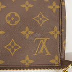 Louis Vuitton Pouch Monogram Pochette Accessoires Brown — view 7