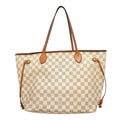 Louis Vuitton Tote Bag Damier Azur Neverfull MM White
