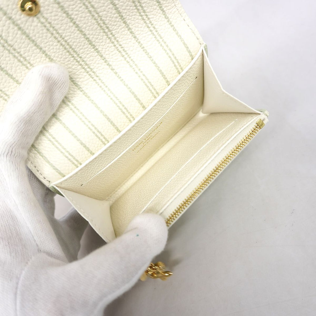 Louis Vuitton Coin Purse Monogram Empreinte Porte Monnaie Rosalie Minty — view 3