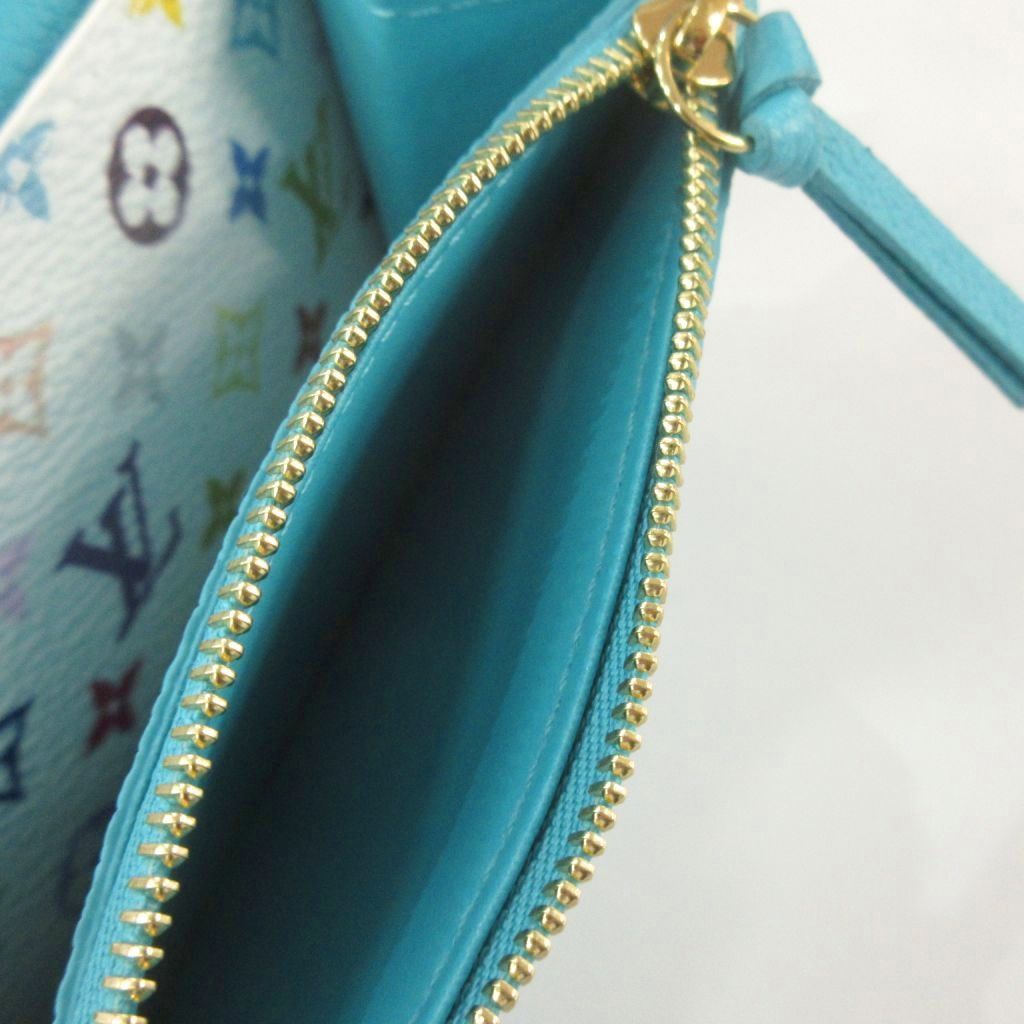 Louis Vuitton x TM Takashi Murakami Porte Monnaie Rosalie Monogram Empreinte — view 7