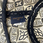 Louis Vuitton Hat Black White Light Blue Cotton Silk — view 5