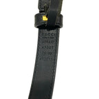 Gucci Belt 75.30 Black Gold GG Marmont Leather — view 4