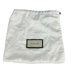 Gucci Belt 75.30 Black Gold GG Marmont Leather — view 6