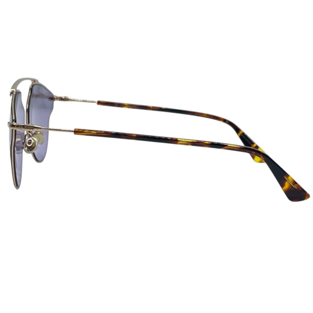 Dior So Real Pop Sunglasses Boston Metal Acetate Gold Purple Tortoiseshell — view 5