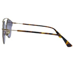 Dior So Real Pop Sunglasses Boston Metal Acetate Gold Purple Tortoiseshell — view 5