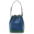Louis Vuitton Noe Epi Toledo Blue Borneo Green Tote Bag