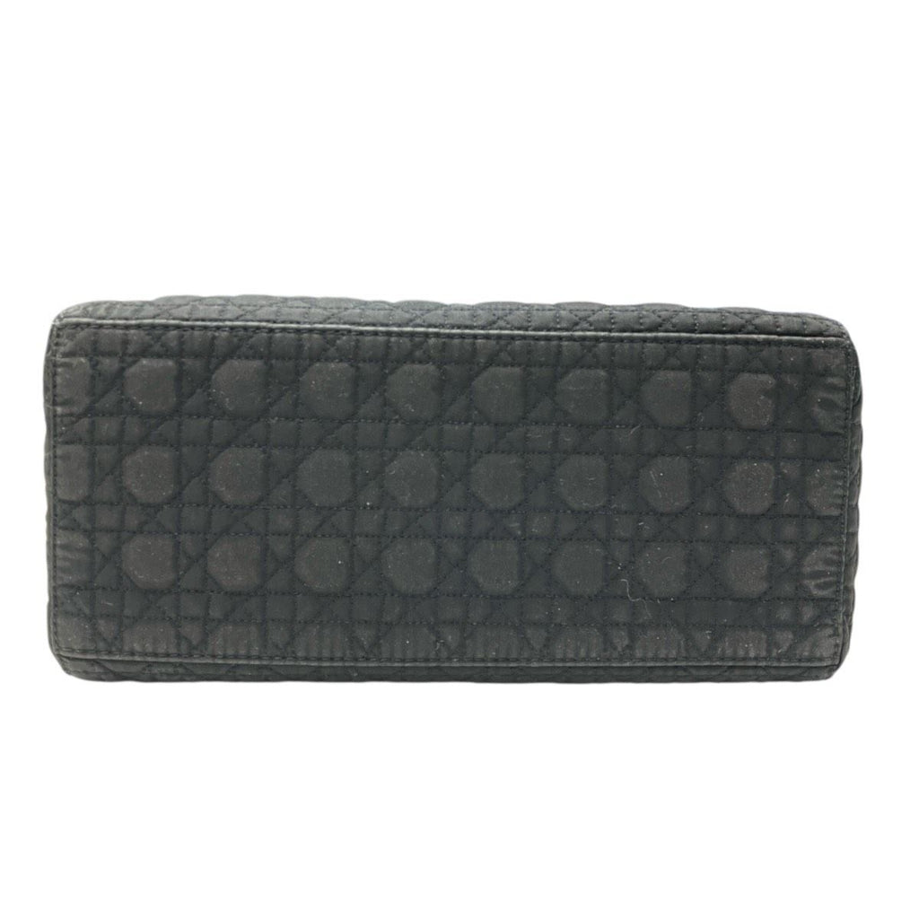 Dior Lady Dior Cannage Handbag Nylon — view 3
