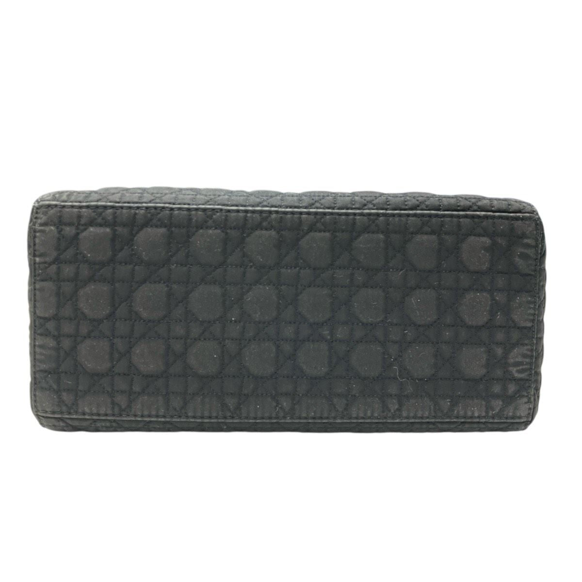 Dior Lady Dior Cannage Handbag Nylon — view 3