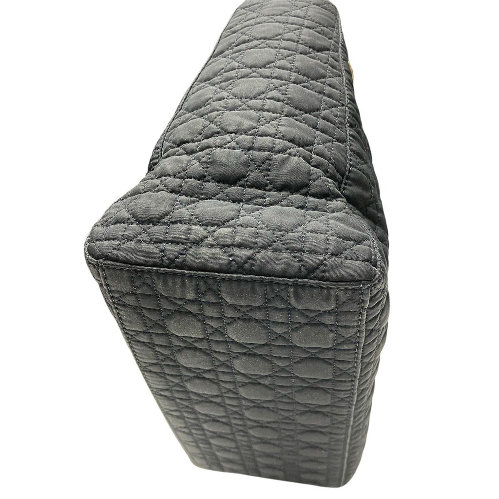 Dior Lady Dior Cannage Handbag Nylon — view 6