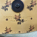 Bottega Veneta Tote Bag Intrecciato Light Brown Dark Pink Leather — view 8