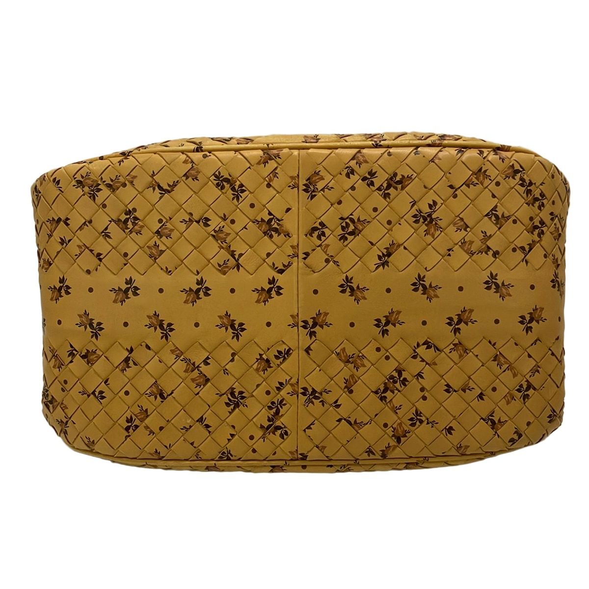 Bottega Veneta Tote Bag Intrecciato Light Brown Dark Pink Leather — view 5