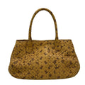 Bottega Veneta Tote Bag Intrecciato Light Brown Dark Pink Leather