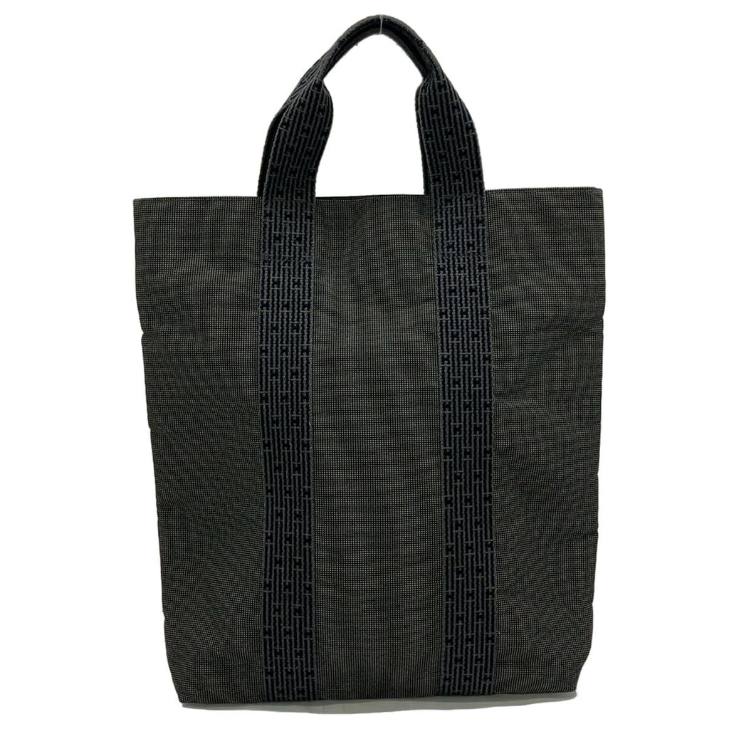 Hermes Tote Bag Herline Cabas Gray — view 3