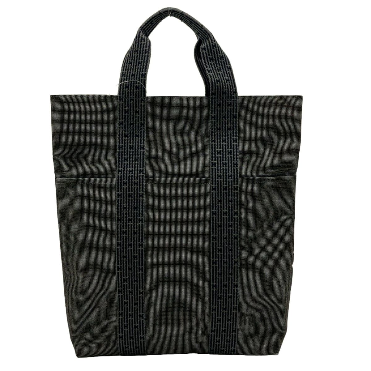 Hermes Tote Bag Herline Cabas Gray
