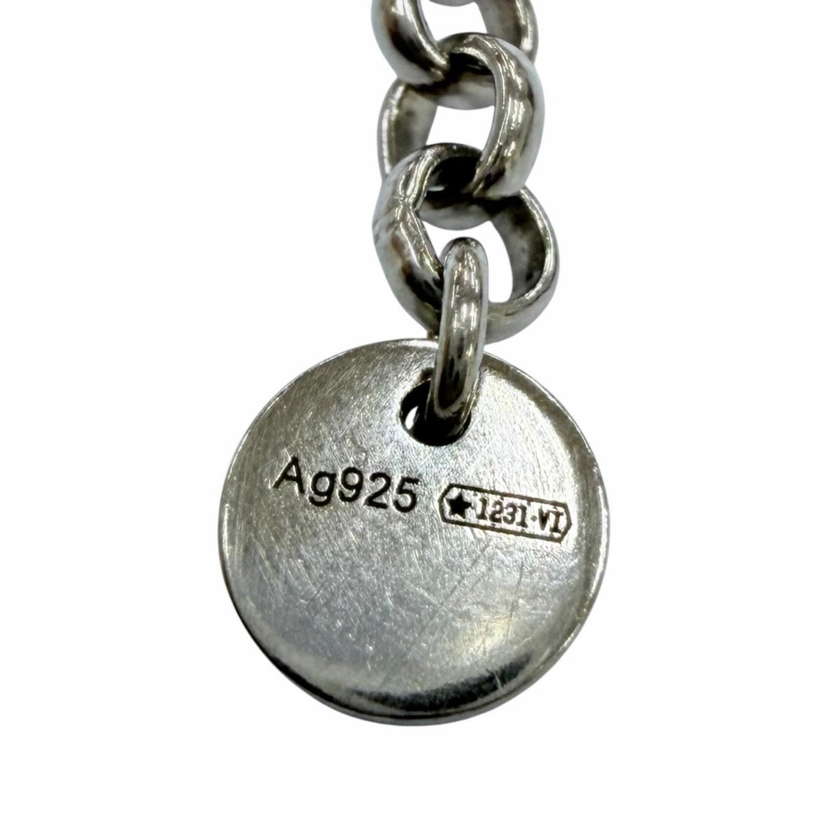 Gucci Interlocking G Arabesque Necklace Silver — view 8