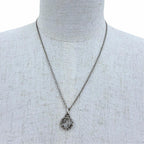 Gucci Interlocking G Arabesque Necklace Silver — view 2