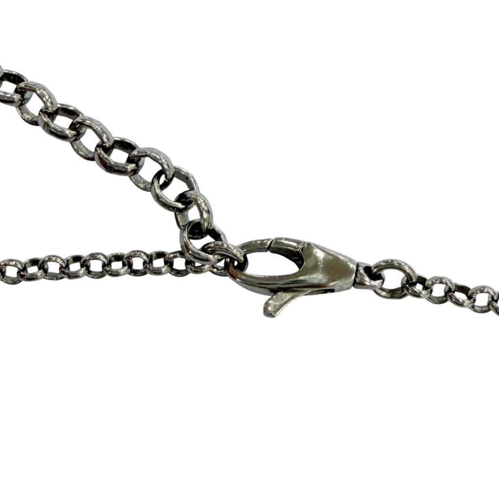 Gucci Interlocking G Arabesque Necklace Silver — view 6