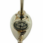 Chanel CC Logo Crystal Bijou Droplet Shape Earrings Gold — view 6
