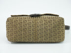 Fendi Mamma Bucket Zucchino Shoulder Bag Canvas Brown — view 3