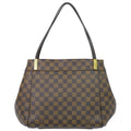 Louis Vuitton LV Marylebone PM Damier Ebene Shoulder Bag Tote Brown