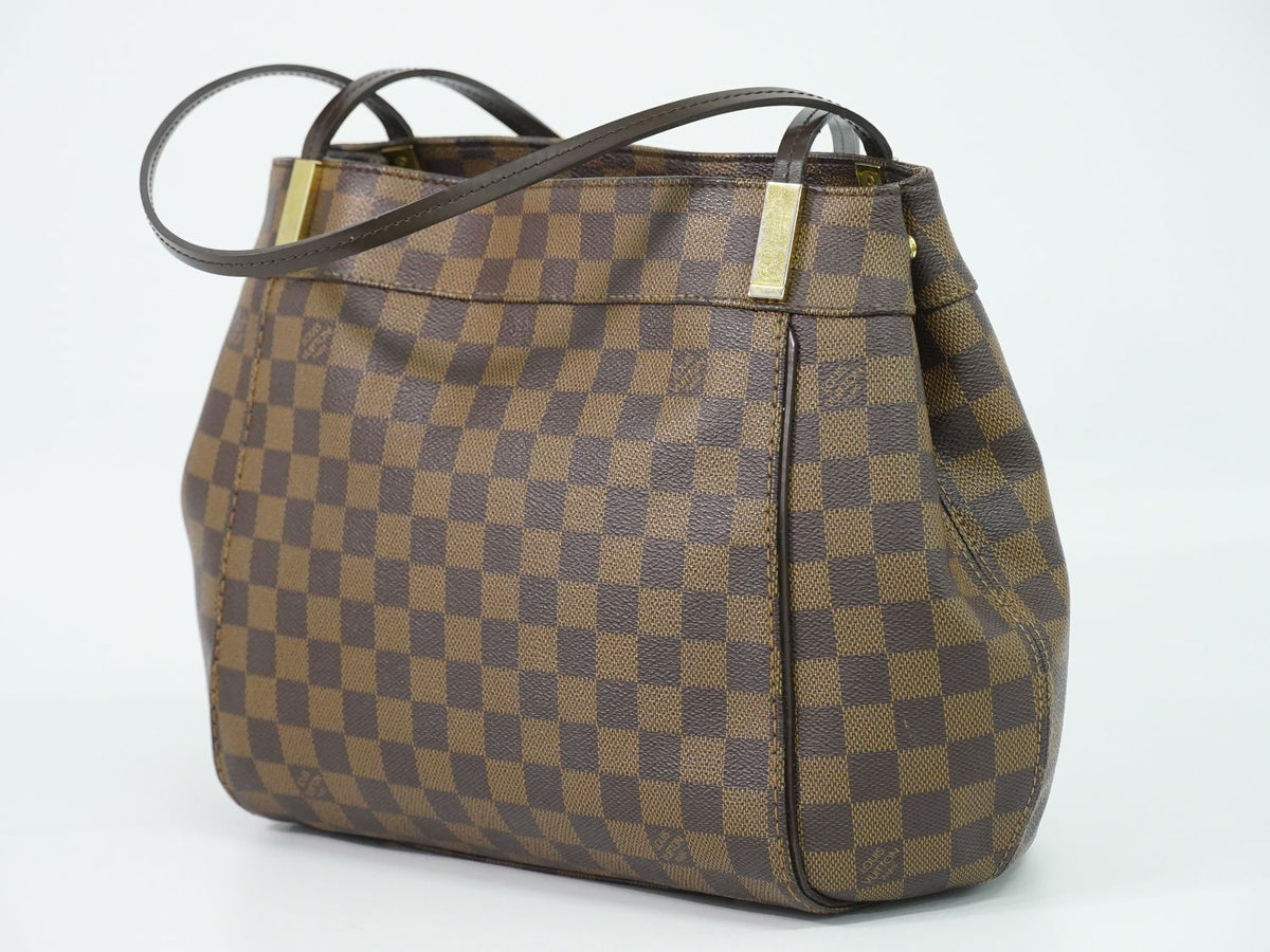 Louis Vuitton LV Marylebone PM Damier Ebene Shoulder Bag Tote Brown — view 2