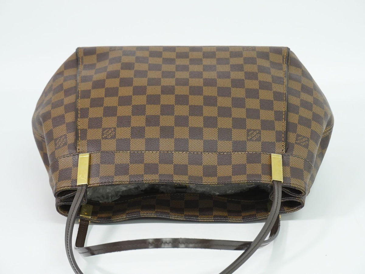 Louis Vuitton LV Marylebone PM Damier Ebene Shoulder Bag Tote Brown — view 5