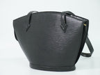 Louis Vuitton LV Saint Jacques Poignet Long Epi Leather Shoulder Bag Noir Black — view 2