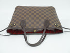 Louis Vuitton LV Vintage Neverfull PM Damier Ebene Shoulder Bag Tote Brown — view 5