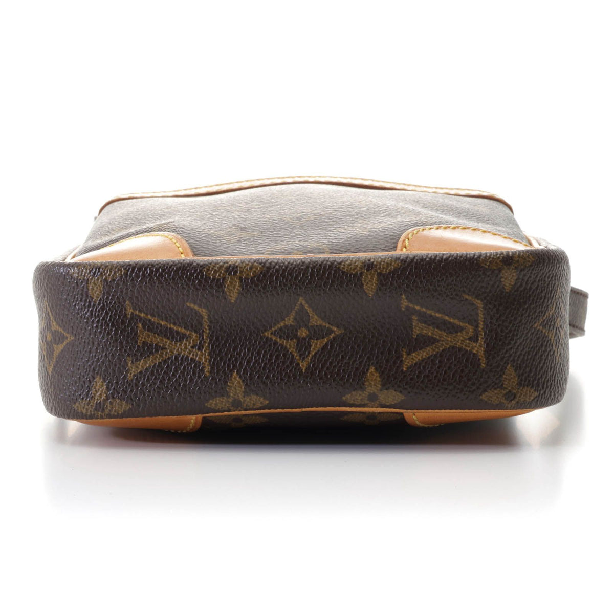 Louis Vuitton Danube Monogram Shoulder Bag Canvas Brown — view 3