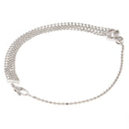 Gucci Interlocking G Gbl WG D 17 Bracelet 18k White Gold Diamond — view 2