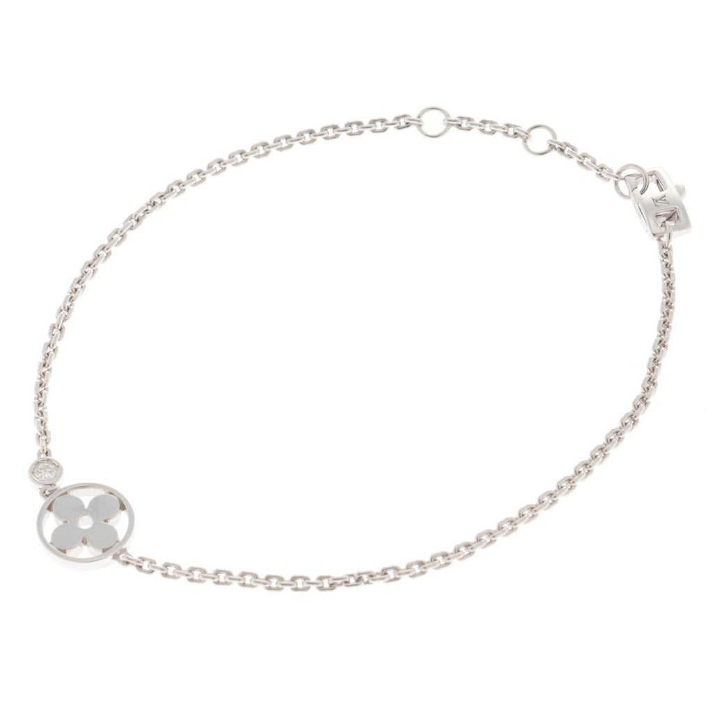 Louis Vuitton Bracelet Idy Blossom BL WG D 18k White Gold 18k