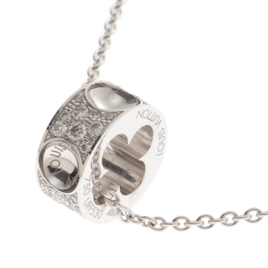 Louis Vuitton Pendentif Empreinte NC WG D Necklace 18k White Gold 18k — view 5