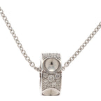 Louis Vuitton Pendentif Empreinte NC WG D Necklace 18k White Gold 18k