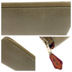 Hermes Azap Silk'in Etoupe Greige Veau Epsom Wallet Zip Around — view 7