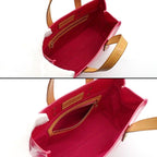 Louis Vuitton Tote Bag Reade PM Fuchsia Pink Monogram Vernis Gold — view 5