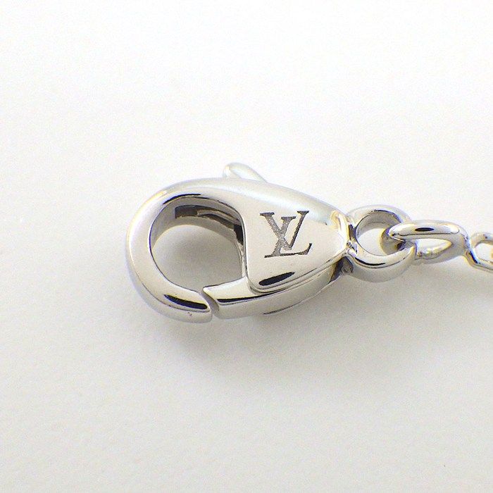 Louis Vuitton Necklace Pendentif Idylle Blossom Monogram Diamond 18k White Gold — view 5