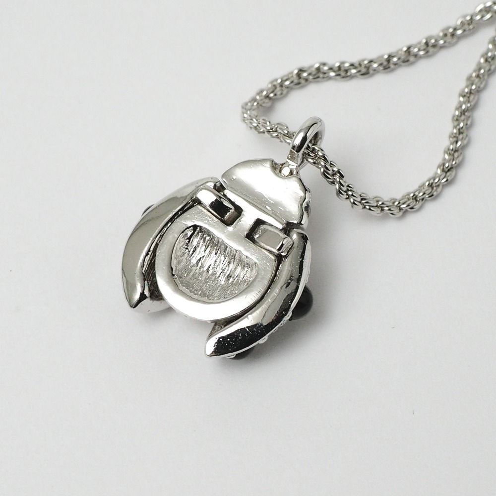 Dior Vintage Necklace Crystal Rhinestone Ladybird Ladybug — view 5