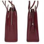 Prada Red Patent Leather Tote Shoulder Bag — view 8