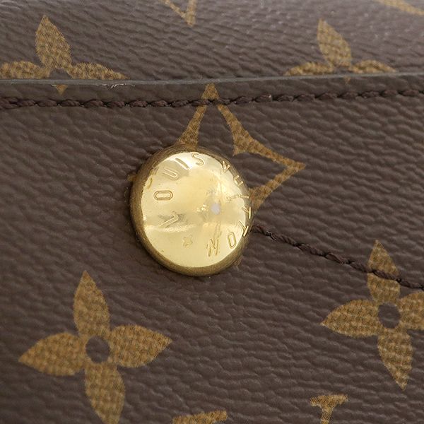 Louis Vuitton 2-Way Bag Montaigne BB Monogram Canvas Gold Brown Shoulder Handbag — view 5