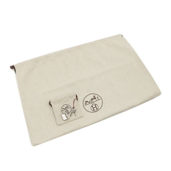 Hermes Handbag Picotin Lock MM 22 Taurillon Clemence Etoupe Silver Greige — view 7