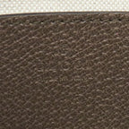 Gucci 2-Way Jumbo GG Ophidia Leather Canvas Beige Ebony Gold Bucket Bag — view 8