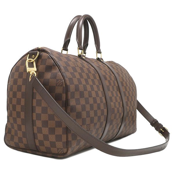Louis Vuitton 2-Way Bag Keepall Bandouliere 45 Damier Graphite Canvas Ebene — view 2