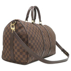 Louis Vuitton 2-Way Bag Keepall Bandouliere 45 Damier Graphite Canvas Ebene — view 2