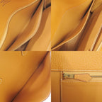 Hermes White Bus GM Fjord Natural Sable Tote Bag — view 7