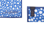 Louis Vuitton Yayoi Kusama Set of Three Infinity Dot Silk Blue Scarf — view 3
